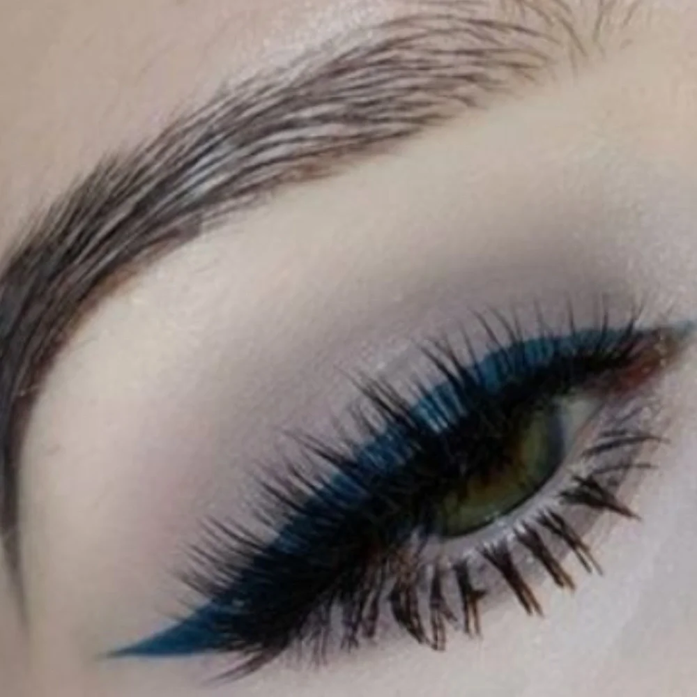 MAC // fluidline pen eyeliner privet teal